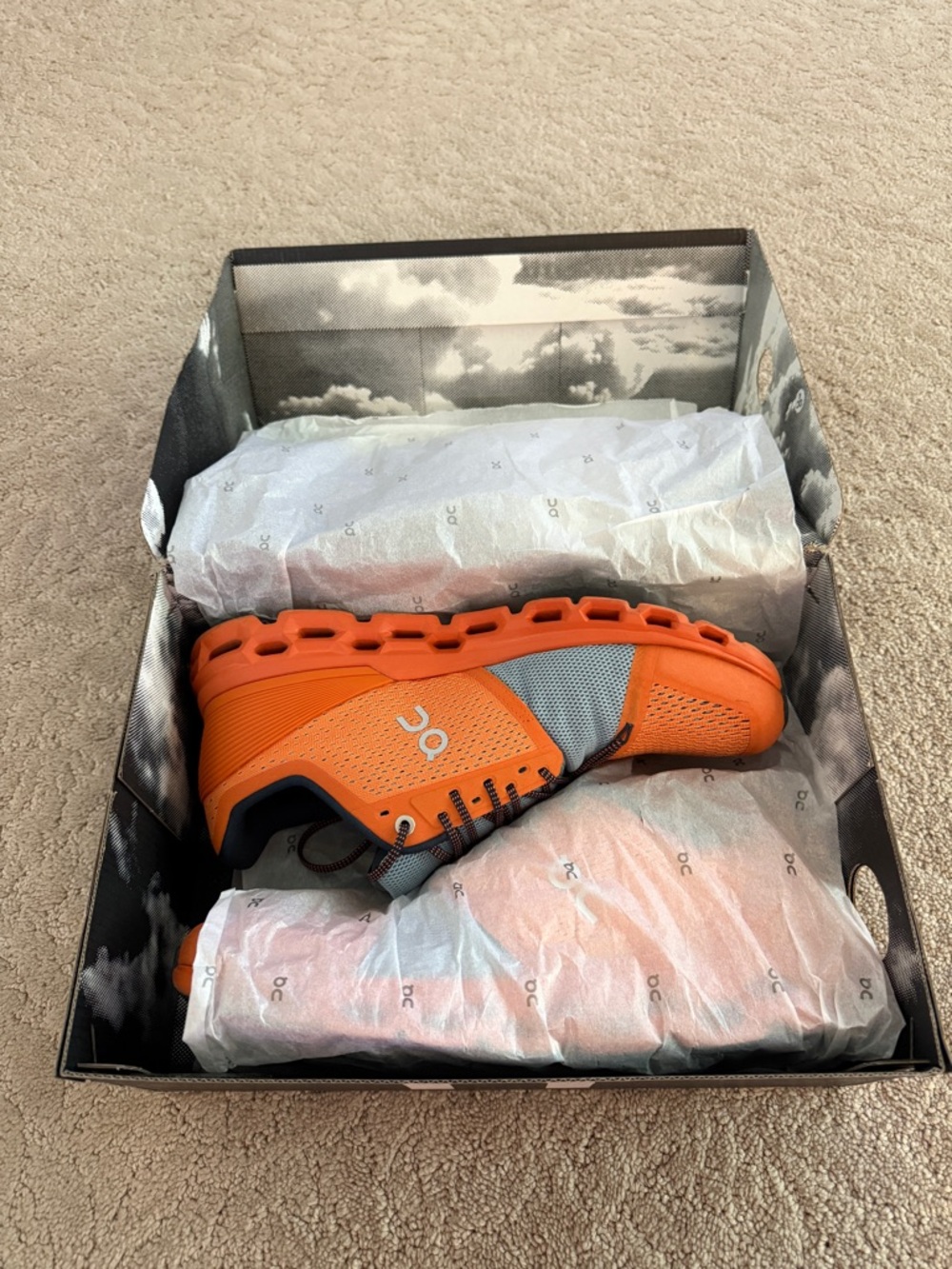 On Cloudstratus Orange/Wash - Picture 12 of 12